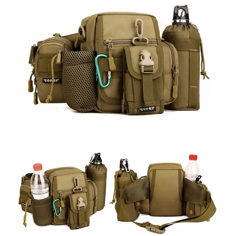 Уличная тактическая поясная сумка для воды на одно плечо спортивный рюкзак