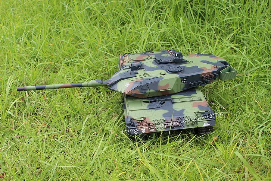 6,0 издание, инфракрасная боевая система, 1:16, немецкий леопард, 2A6, пульт дистанционного управления, боевой танк 3889-1 HL 2,4G Pro Edition, Радиоуправляемый танк