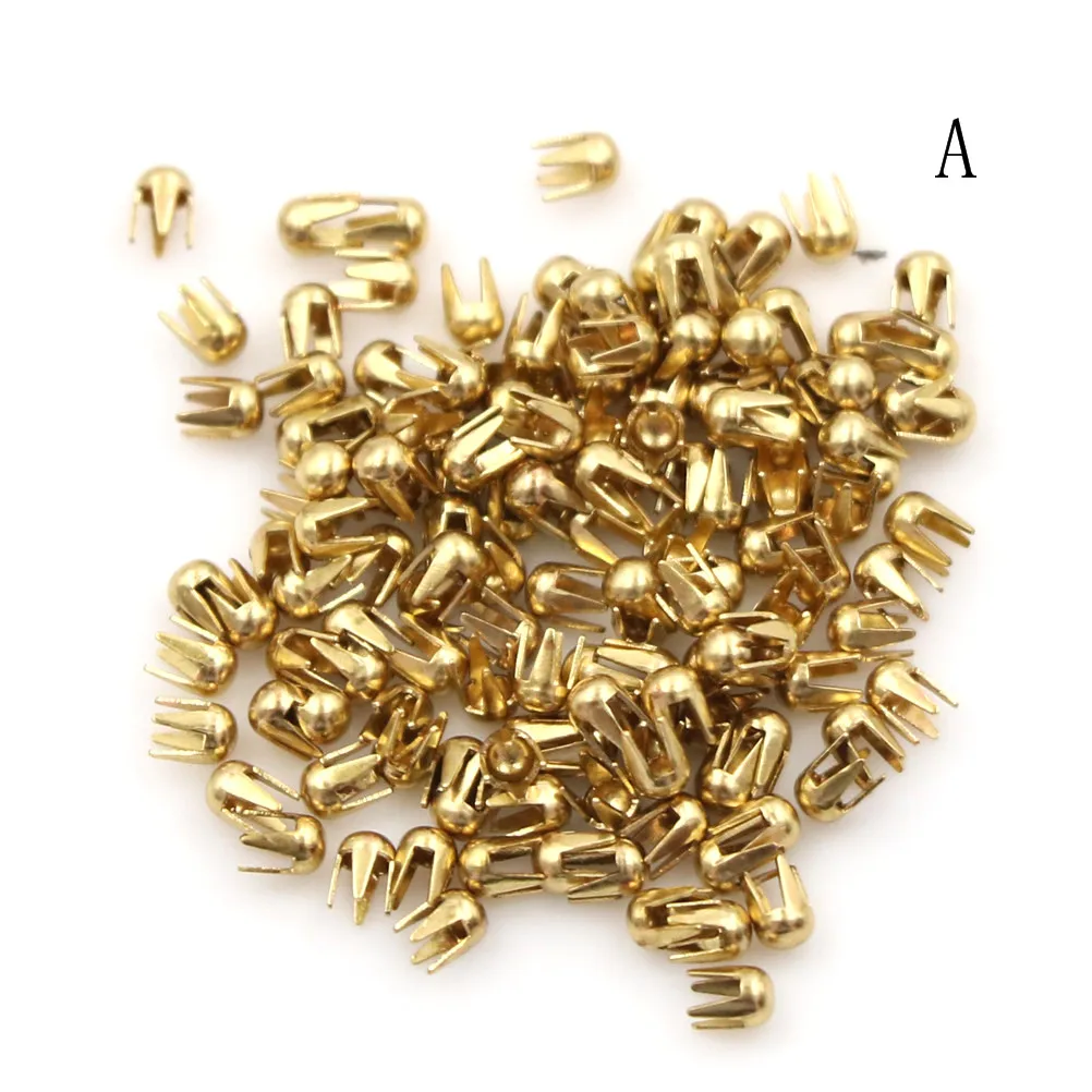 

DIY doll clothes mini 2mm buckle super small mini round bead claw hammer Doll accessories