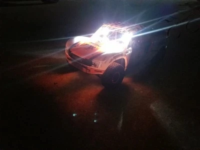 rc car part LED light headlight spotlight led with bracket for TRAXXAS UDR | Parts &amp Accs