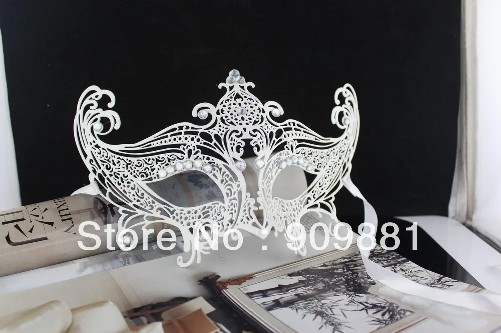 Изящная женская Маскарадная маска с разноцветным покрытием ручная работа