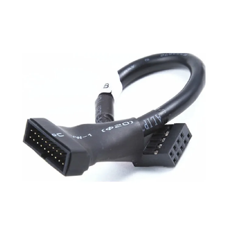 

USB3.0 20-pin to USB2.0 9-pin motherboard extension cable 15cm