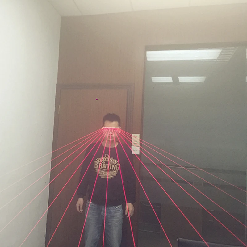 

Laser Light Glasses DJ Shows Glowing Glasses Game Stage Red Laser Luminescent Glasses Unisex High Quality Party Supplies
