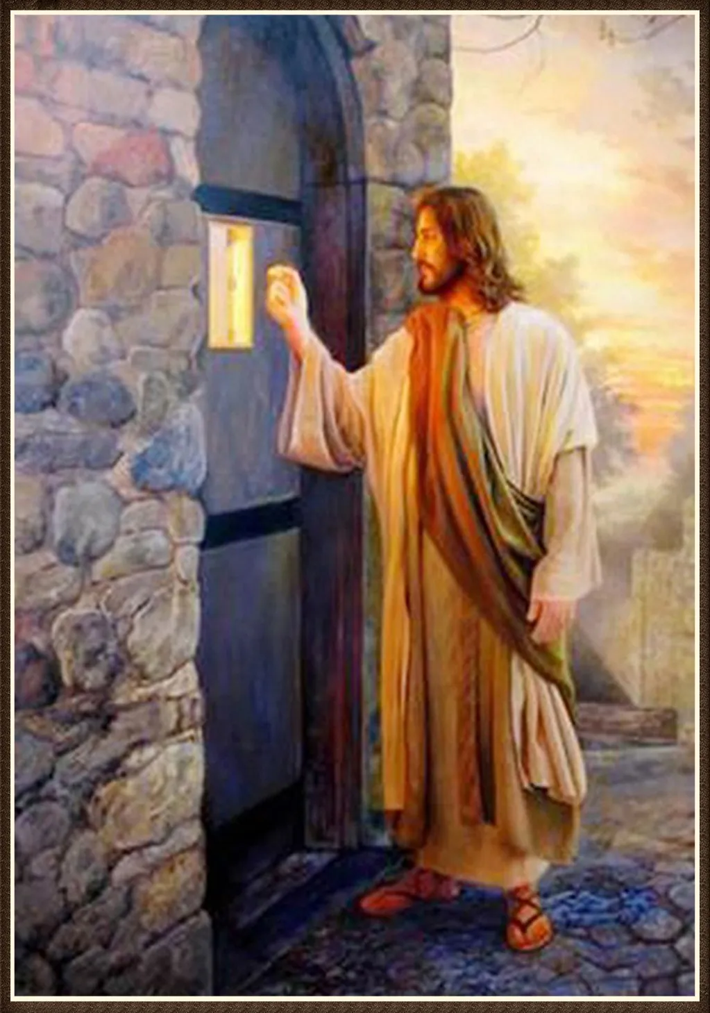 

Cross Stitch Religious Jesus Full Diamond Home Decoration Painting New 5D Diamond Painting Wall Pictures for Living Room