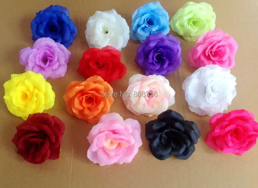 50 шт. украшения для свадьбы Рождества вечеринки 15 цветов|camellia rose|artificial camelliapeony flower