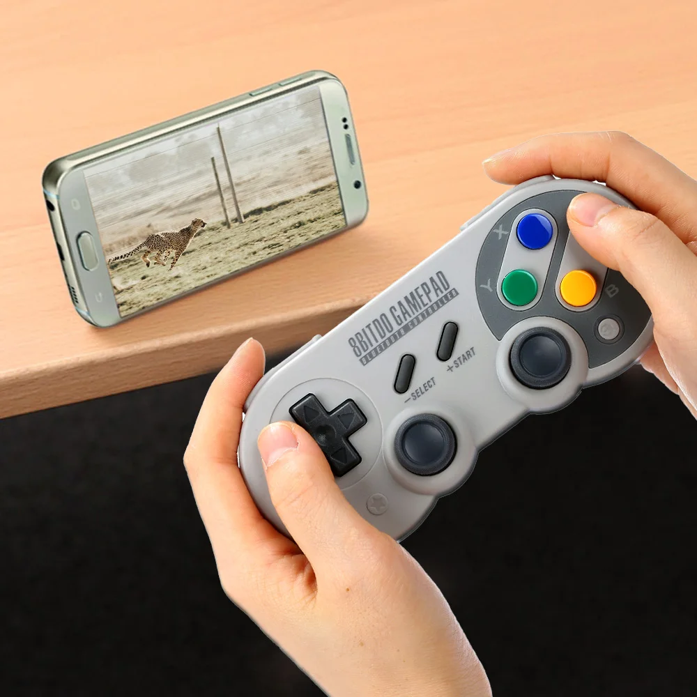 Оригинальный 8bitdo SF30 Pro геймпад 2 4 г Беспроводной контроллер эргономичный Дизайн