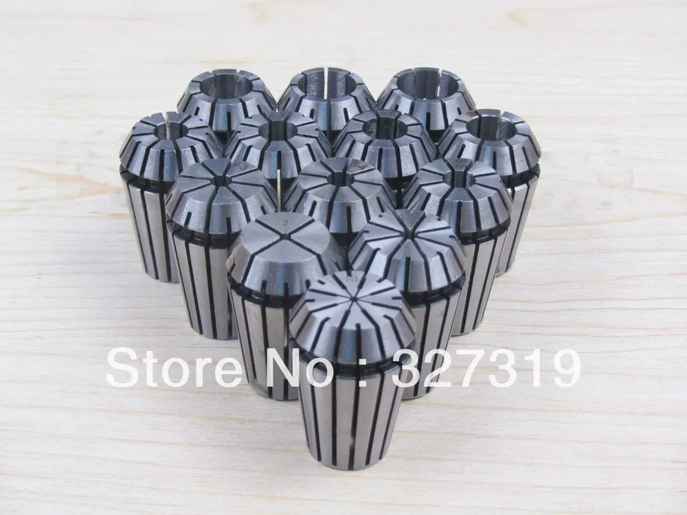 

13 PCS ER11 Spring Collet Set for CNC Workholding Engraving & milling Lathe Tool