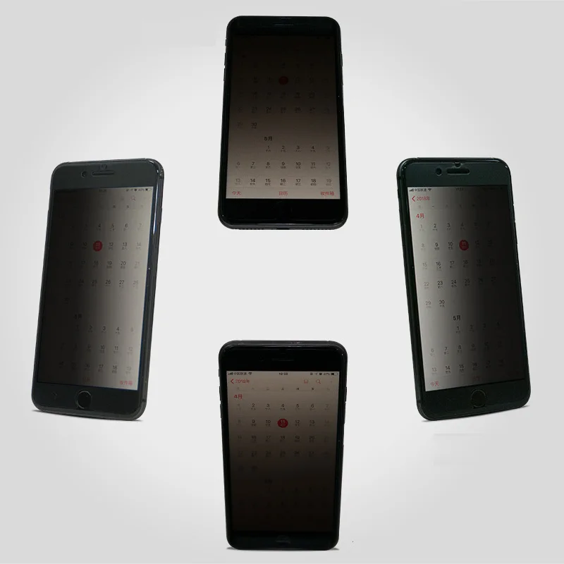 Оригинальная 2.5D антишпионская Черная защитная пленка для экрана Huawei Nova 3E 3i Privacy