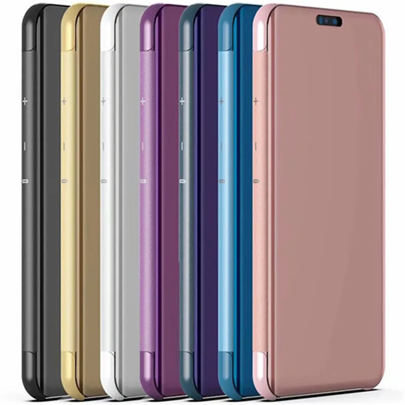 Ультра тонкий чехол для LG V30 V40 V50 G8 с металлическим покрытием и зеркальным