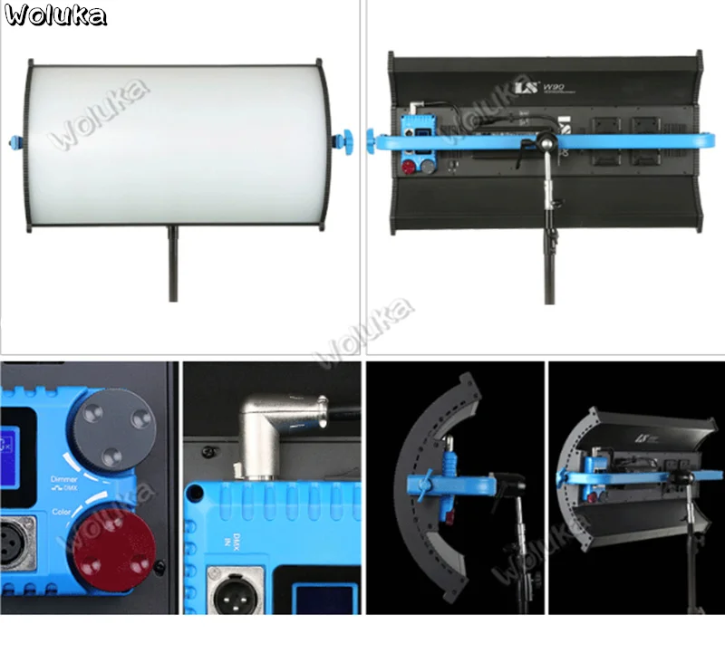 Мощная лампа для фотосъемки W90 мягкий светодиодный светильник съемки фото и