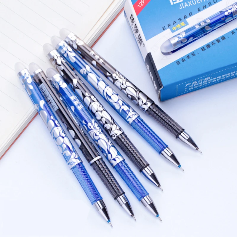 

3/6 pcs Erasable Gel Pen Boligrafo Borrable Stylo Effacable Penna Cancellabile Lapiceros Magic Tinta Stylo Eraser Gelpennen
