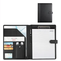 portfolio folder executive document organizer business card holder letter size clipboard writing pad office conference supplies