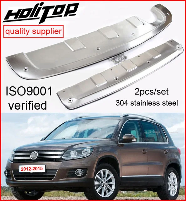 Противоскользящая пластина для переднего и заднего бампера Volkswagen VW Tiguan 2012 2016304