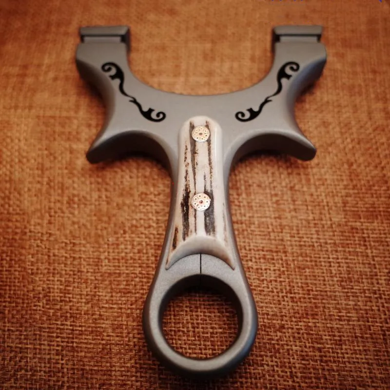 Рогатка из титанового сплава Precision TC21 катапульта для охоты на природе стрельбы