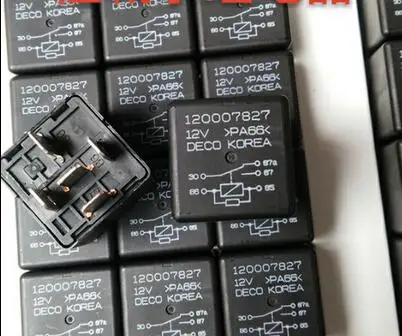 

NEW relay 120007827 12V 120007827-12V 12VDC DC12V DIP5 10PCS/LOT