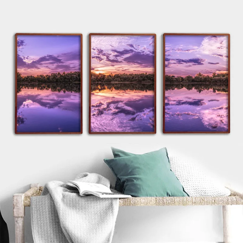 NOOG скандинавский романтичный постер с послессиональным свечением и принтом