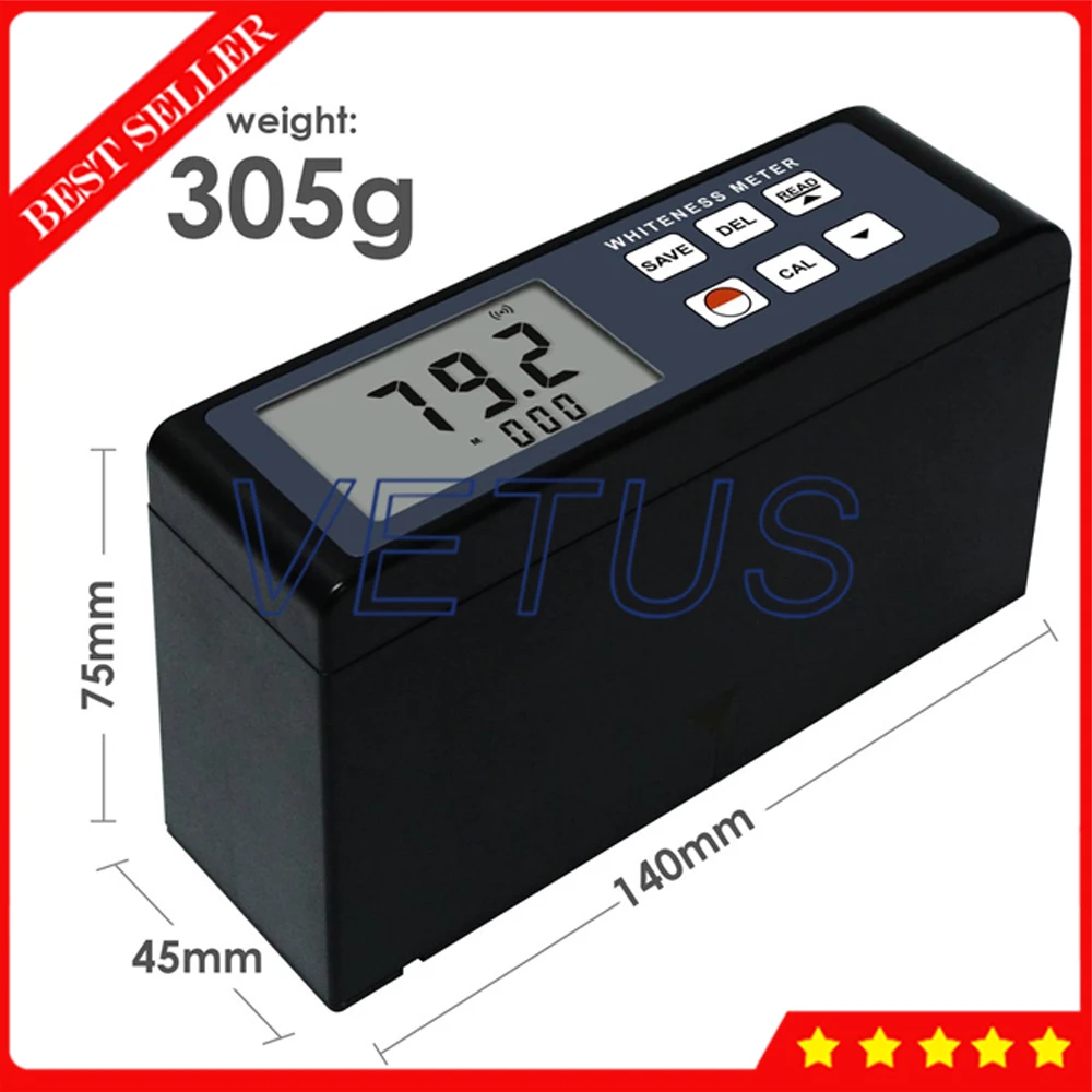 Измеритель Белизны Leucometer светодиодный индикатор 457nm белизны WM-206 | Инструменты