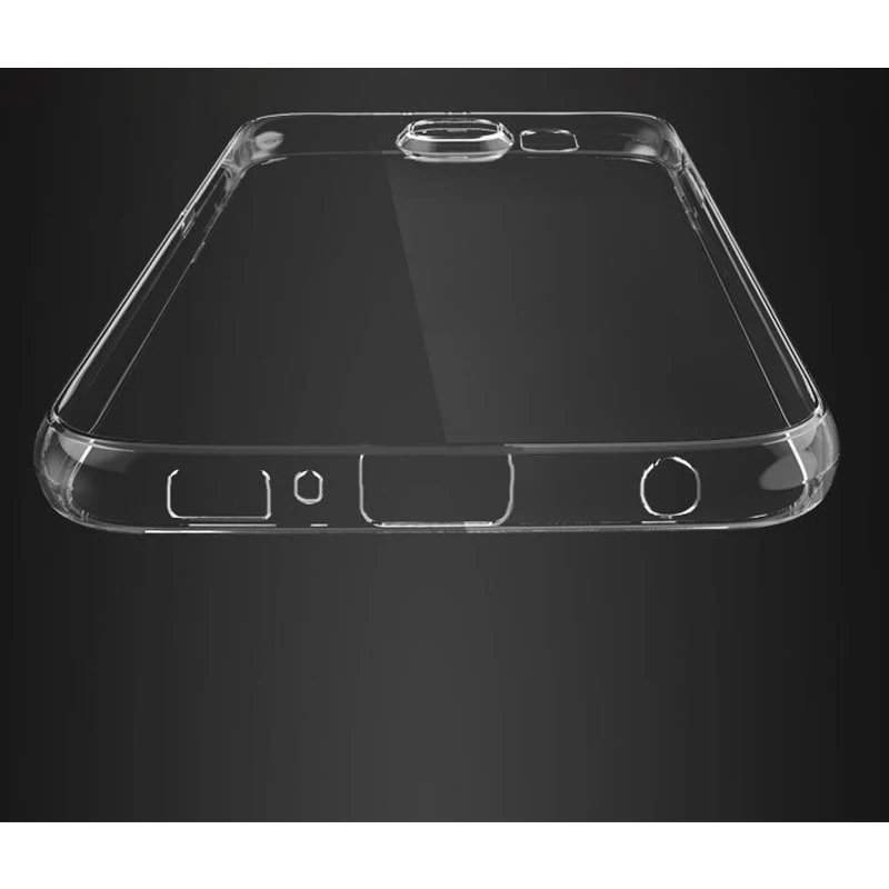 Ультратонкий ТПУ чехол для Samsung Galaxy S6 S7 S8 S9 Plus Прозрачный мягкий силиконовый