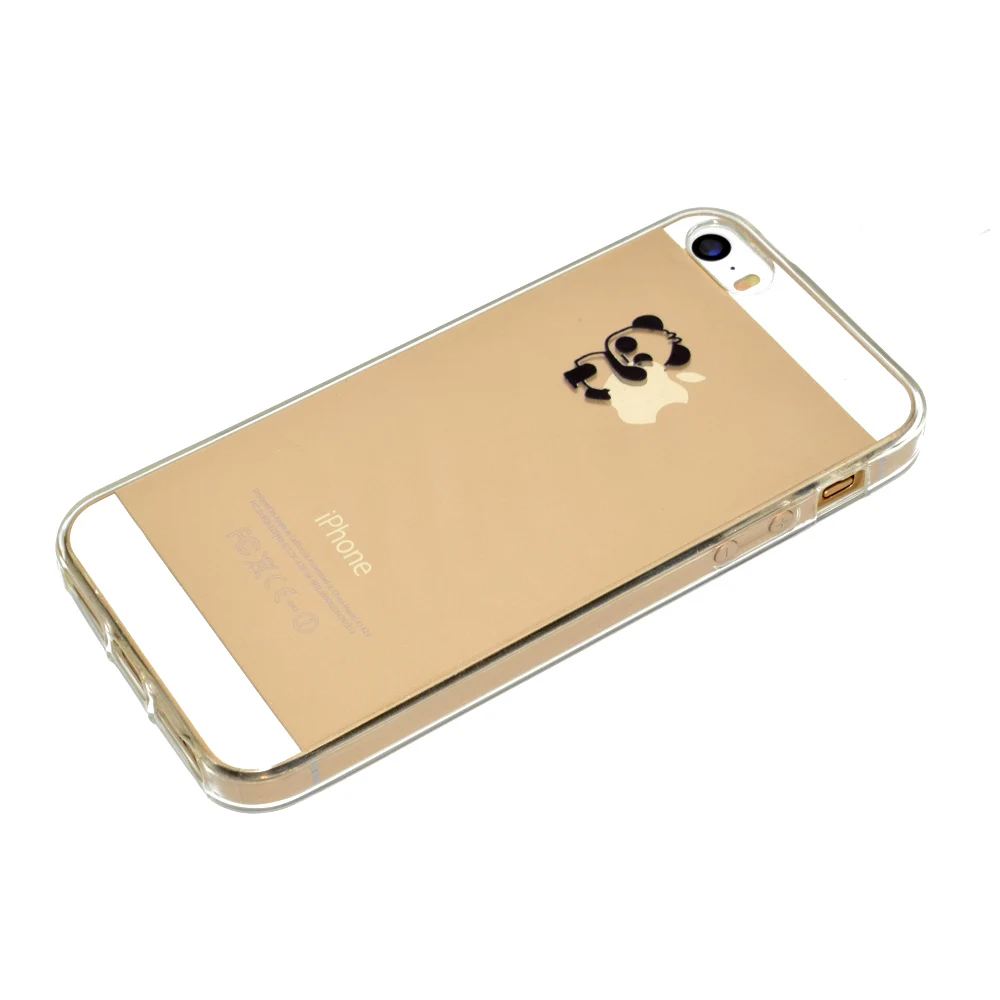 Модный чехол с милым Фламинго дельфином слоном жирафом для чехла iphone 5S