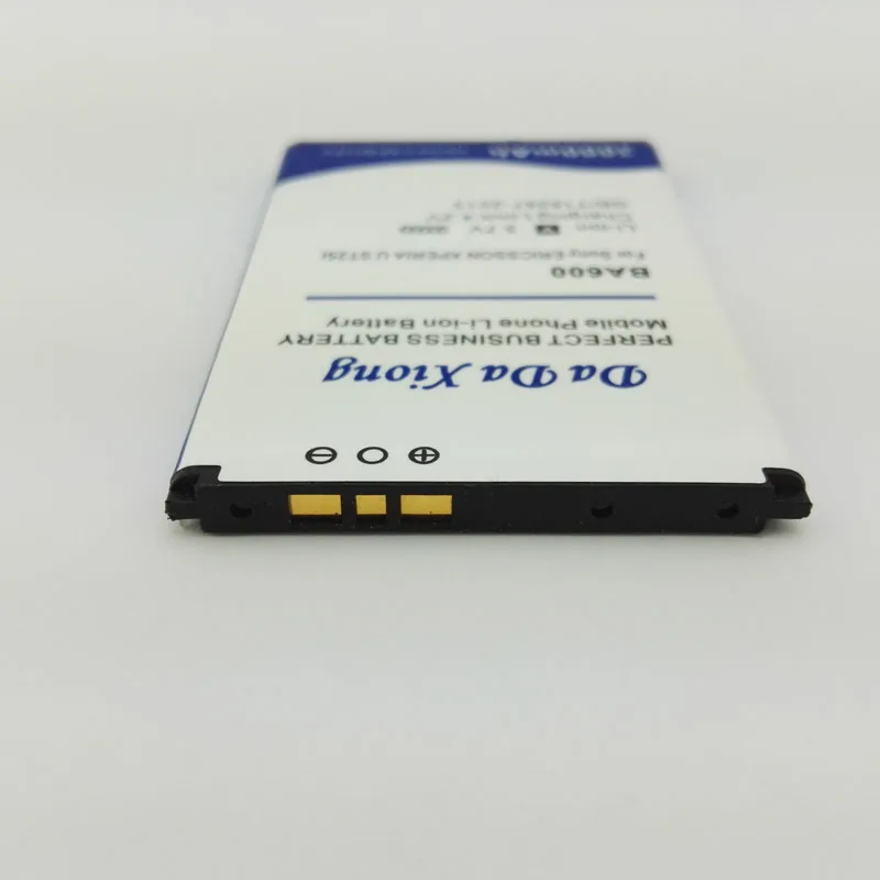 Литий-ионный аккумулятор BA600 3100 мАч для телефона Sony Ericsson Xperia ST25i ST25C Сменный