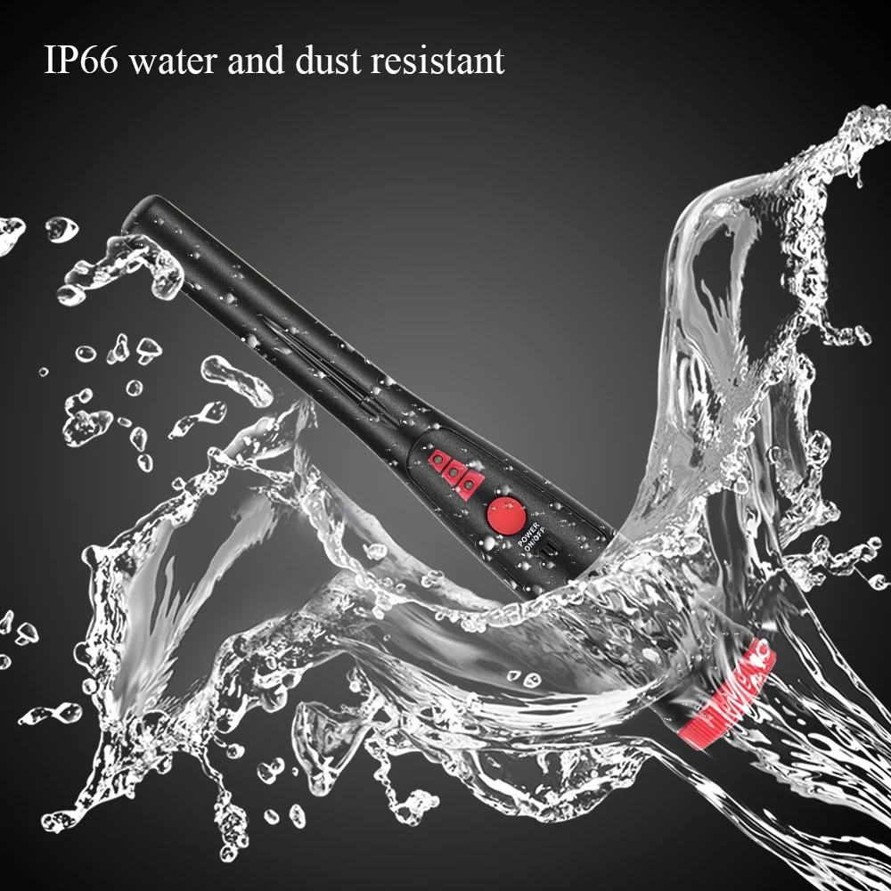 Подземный металлоискатель Pinpointer детектор золота Кладоискатель зуммер вибрация