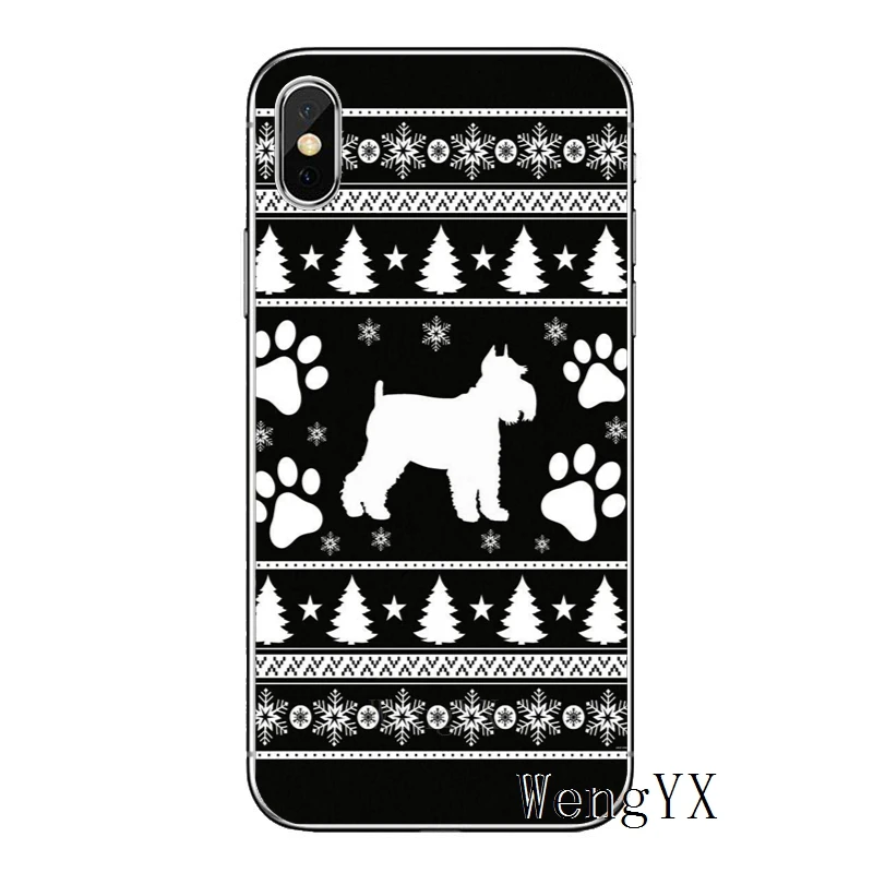 Schnauzer-A-06 Миниатюрная собака Шнауцер для samsung Galaxy S10 S9 S8 S7 S6 edge Plus Lite S5 S4 mini Note 9 8 5 4 TPU мягкий чехол для телефона - Цвет: Schnauzer-A-06