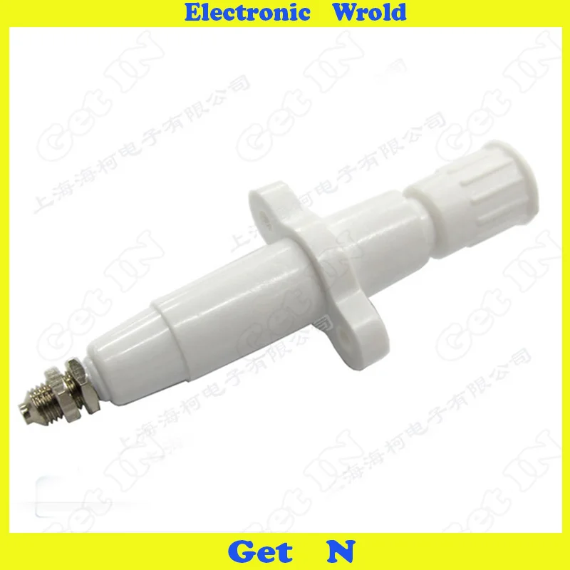 50pcs 4mm Banana Plug Connector Jack One Pure High Pressure Resistance Docking 10KV-10A Round White | Обустройство дома