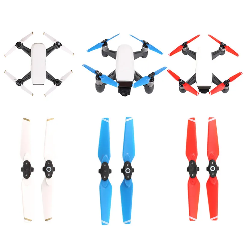 2pcs Propellers for DJI Spark Drone Folding Blade 4730F Props RC Spare Parts Jul26 Professional Factory Price Drop Shipping | Электроника