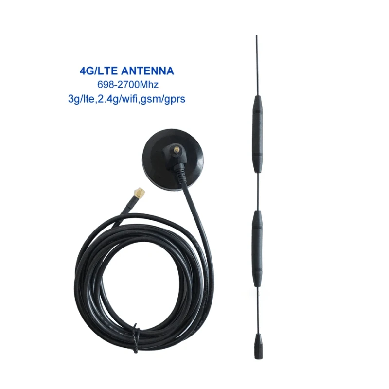 62 мм Магнитная 900 м GSM GPRS 2 4G Wifi 30dbi omni LTE антенна с кабелем RG58 в 1 шт. | Мобильные