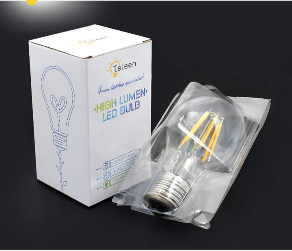 6 шт диммер 220 V 8 W 16 W E14 E27 Ретро Винтаж Edison светодиодный свет лампы накаливания затемнения лампы C35 ST64 A60 светодиодный лампы украшения дома