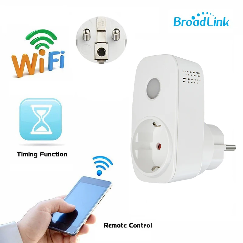Broadlink Sp3 Wifi розетка беспроводной пульт дистанционного управления Выход