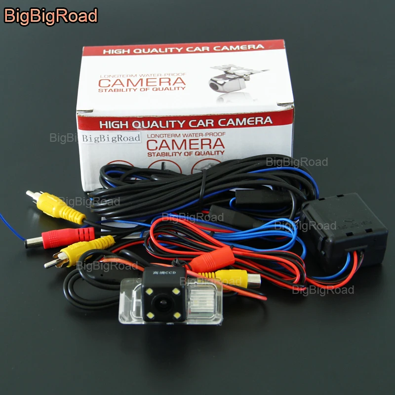 

BigBigRoad Car Rear View Reverse Backup Camera With Filter / Power Relay For Great Wall Haval H2 H6 H7 H6 Coupe Parking Camera