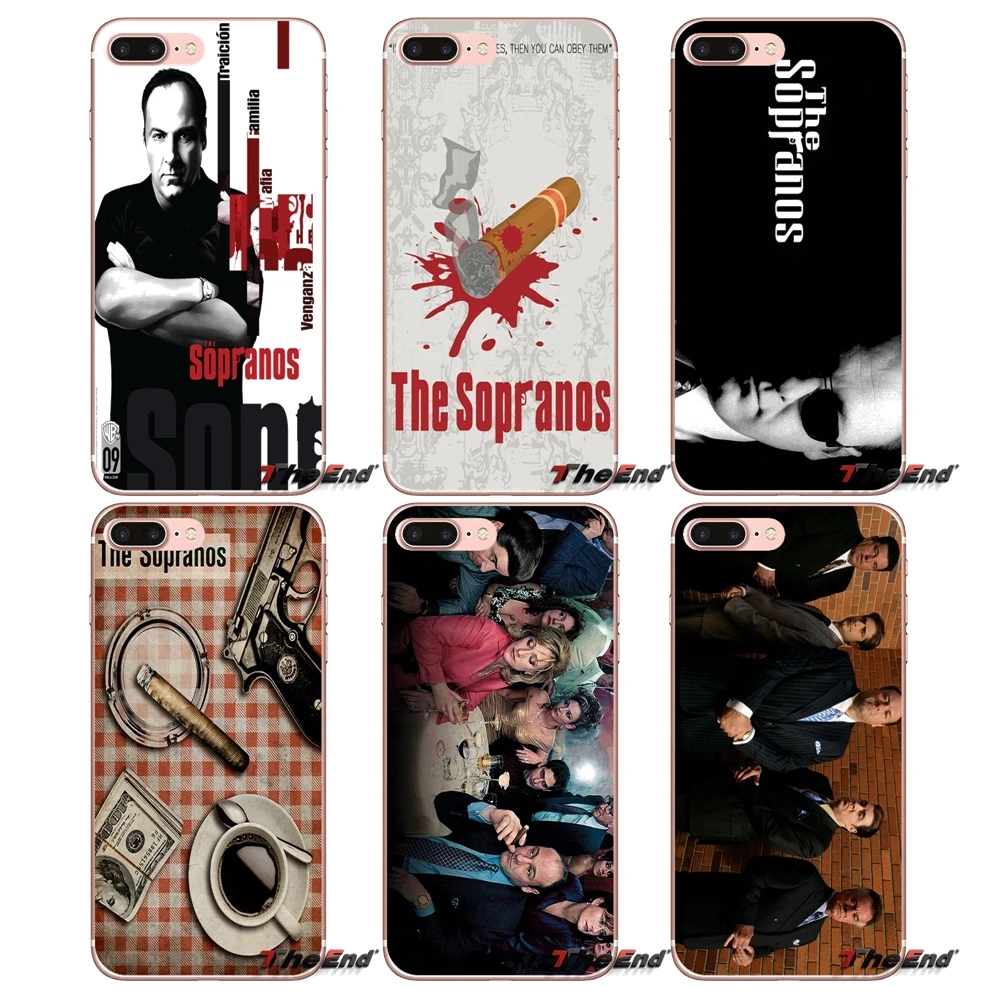 Sopranos TV Series TPU силиконовый чехол для Samsung Galaxy S3 S4 S5 MINI S6 S7 edge S8 Plus Note 2 3 4 5 Grand Core Prime|silicon
