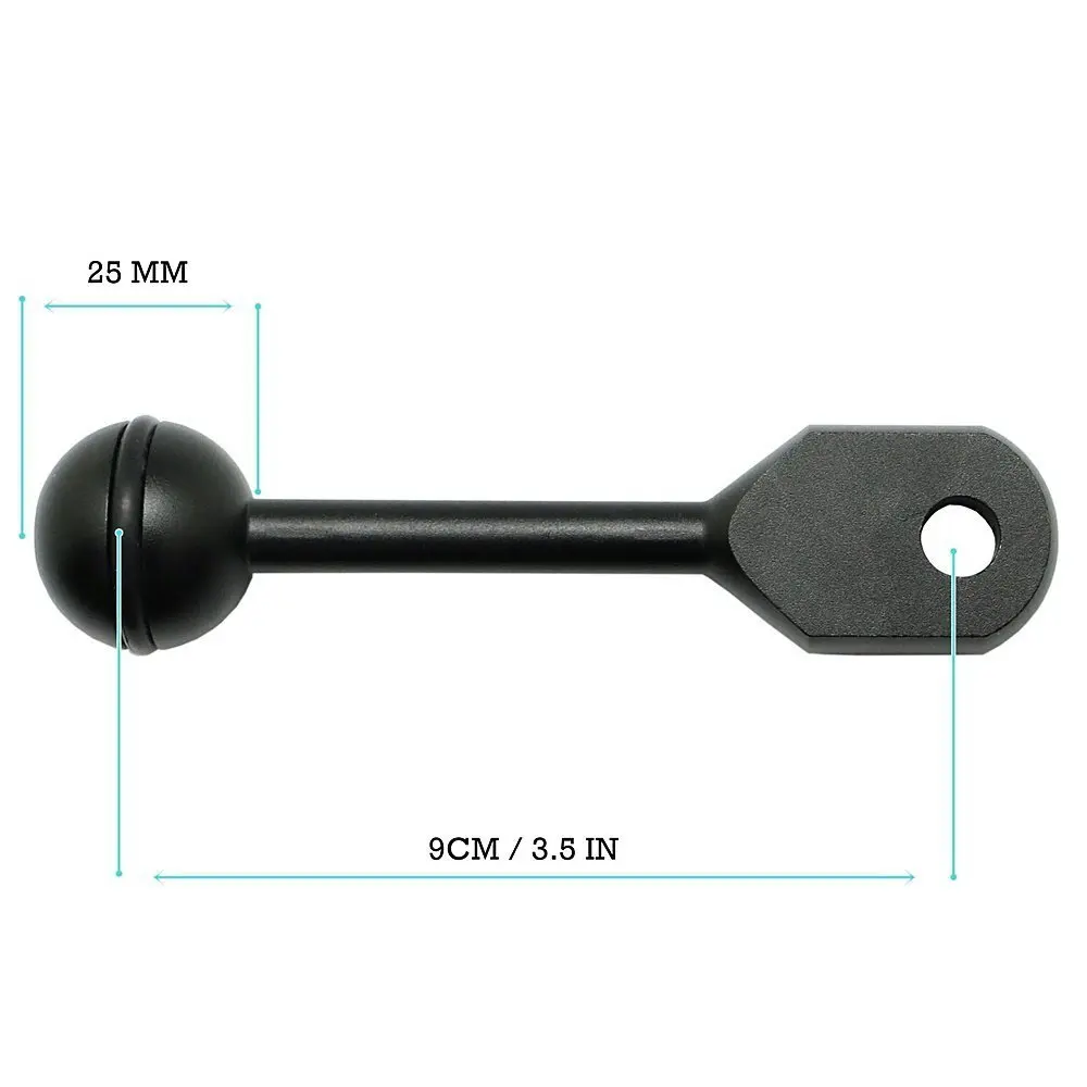 Рукоятка адаптер для подводного стробоскопа/корпуса 3 5/9 см алюминиевый 1