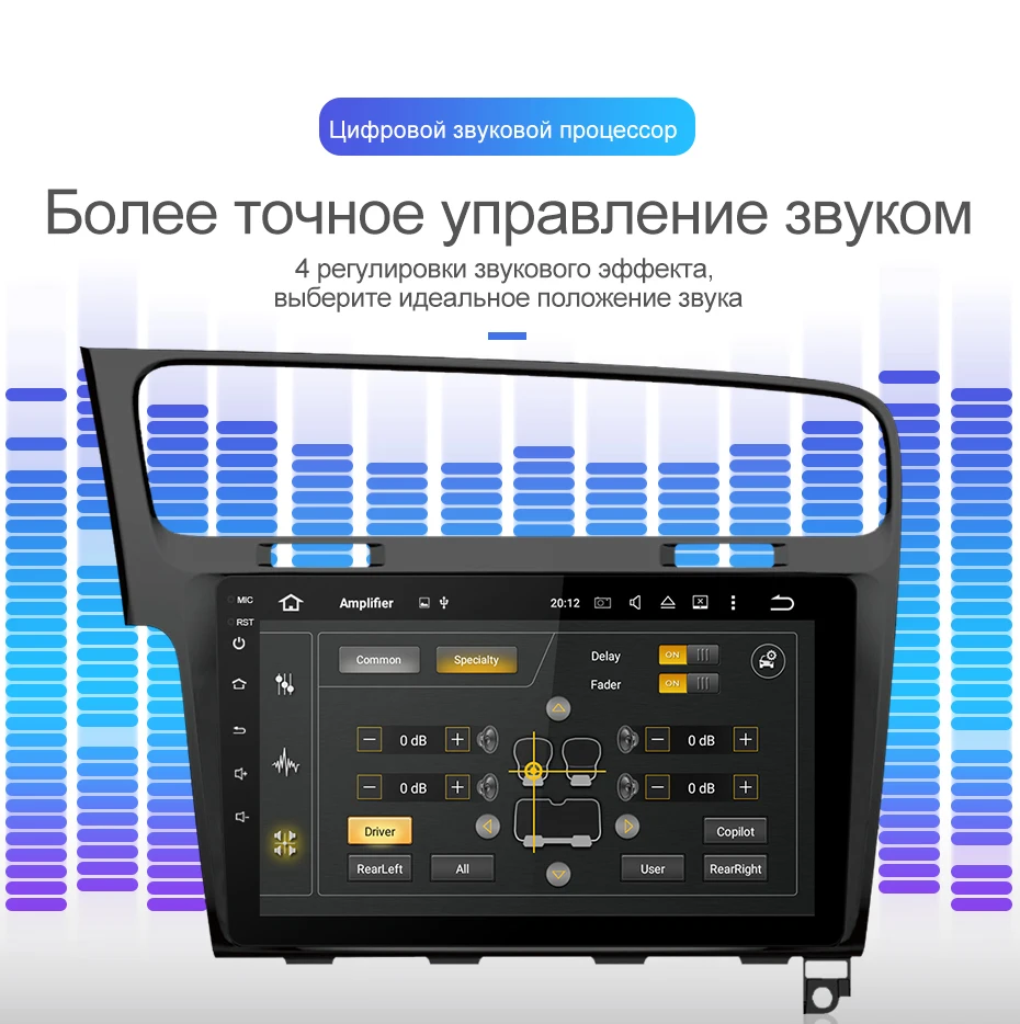 Isudar 1 Din Automotivo радио Android 9 для VW/Volkswagen/Golf 7 gps автомобильный мультимедийный плеер Восьмиядерный ОЗУ 4 Гб ПЗУ 64 Гб DVR FM DSP