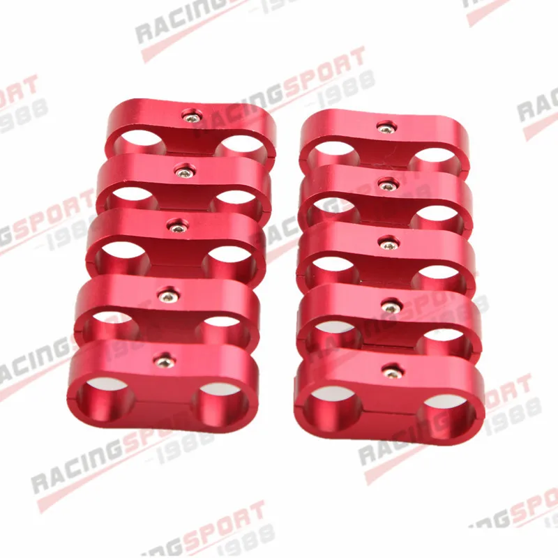 

10PCS -4AN AN4 AN-4 4AN Billet Fuel Hose Separator Fittings Adapter