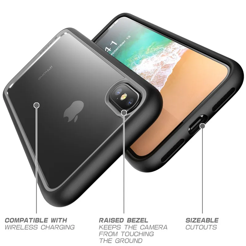 Чехол для iphone Xs SUPCASE 5 8 дюйма серия UB Style Премиум Гибридный ТПУ бампер + прозрачная