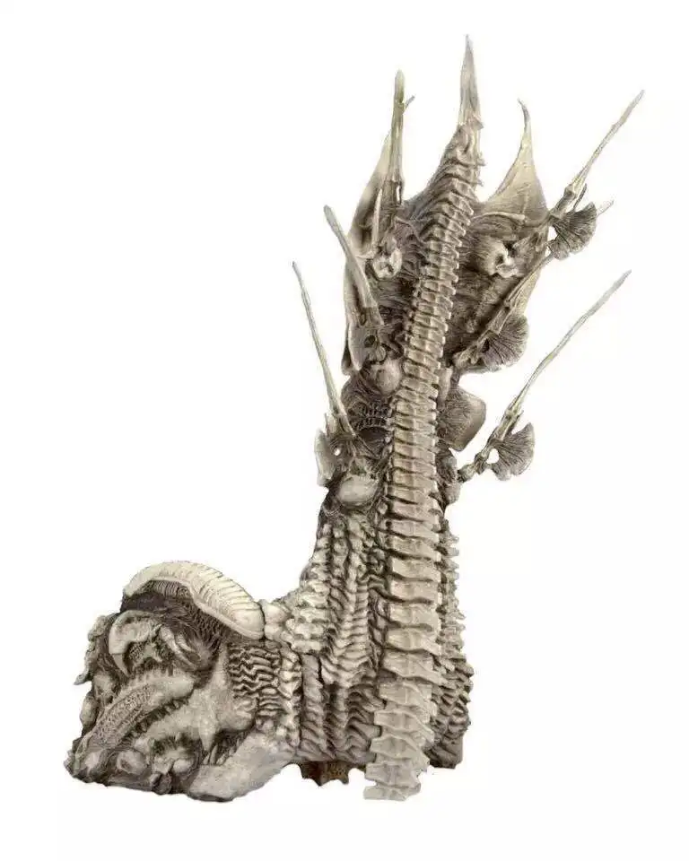 NECA фильма Хищник против чужой науки Монстр сиденье с черепом трон старший