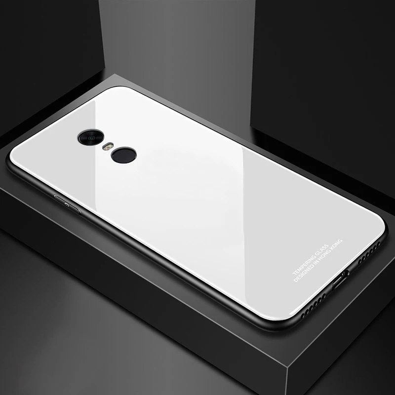 YUETUO ТПУ закаленное стекло для задней крышки телефона чехол xiaomi redmi 5 plus ksiomi xiomi redmi5