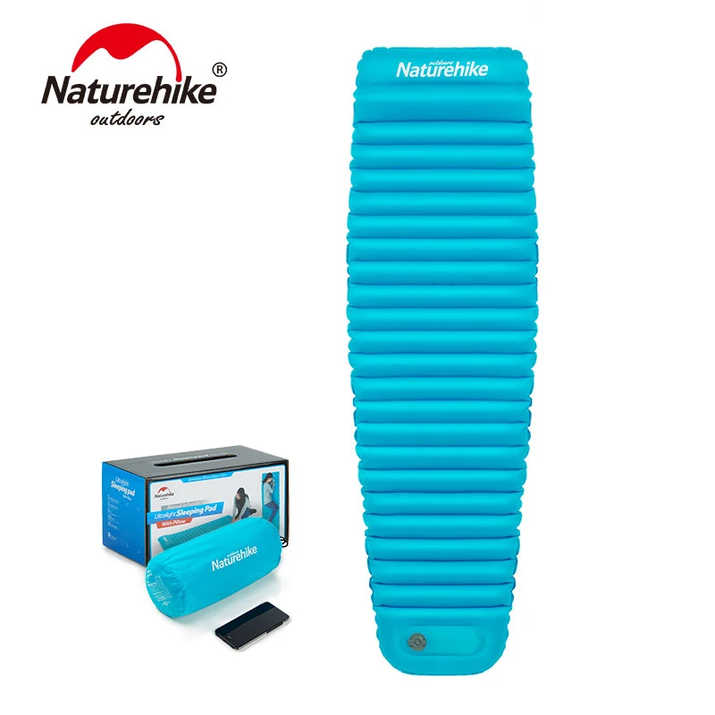 NatureHike открытый сверхлегкий Мумия спящий матрас кемпинг походный надувной