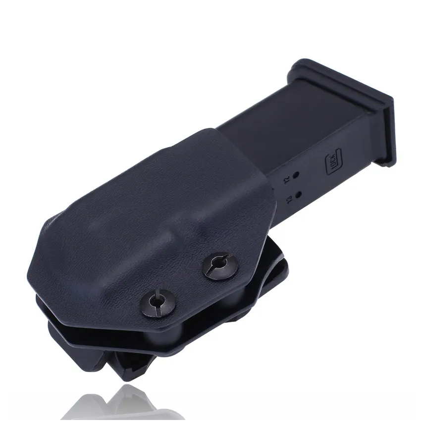 Внутренний пояс IWB Kydex журнал переноска Mag кобура под заказ для Glock 19 23 26 27 32 Скрытая