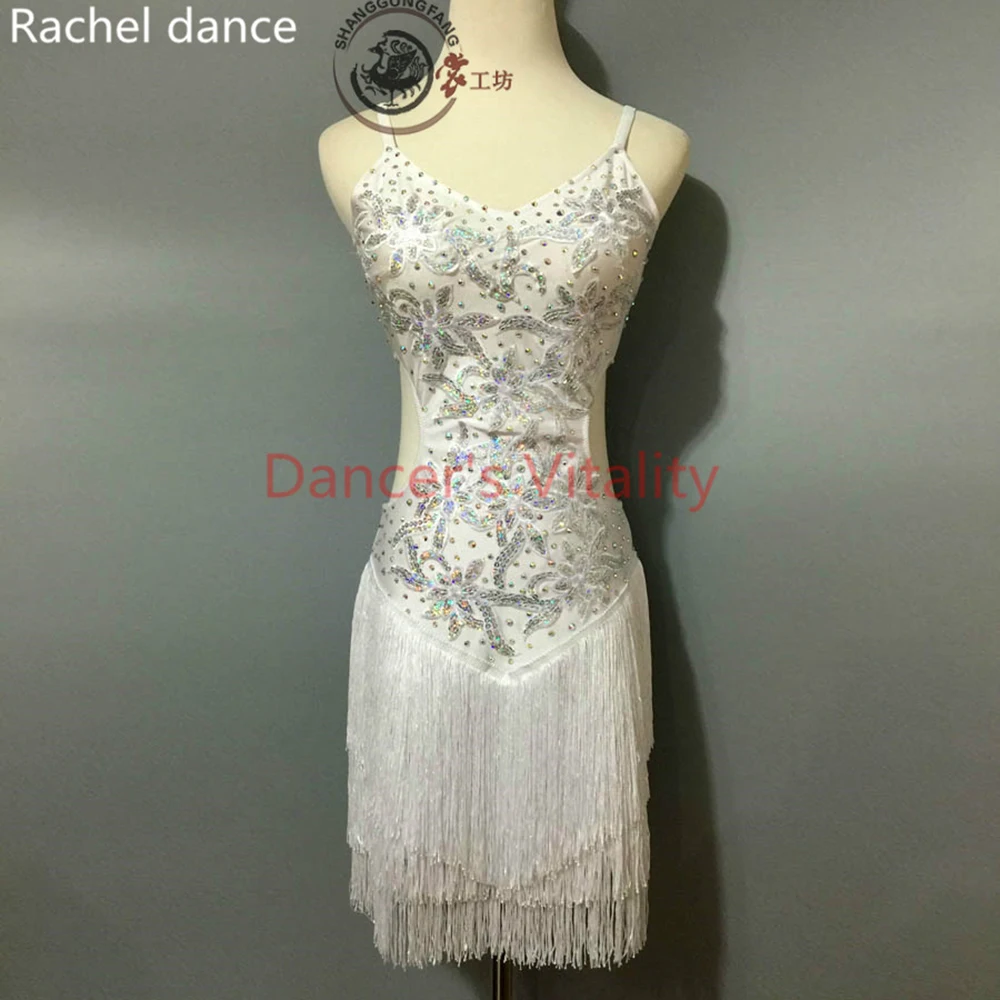 Новинка 2017 женское платье для латиноамериканских танцев бальных костюм платья