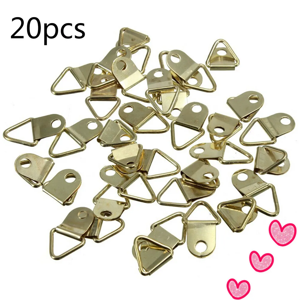 20 шт./компл. Универсальный сильный золотые кольца d формы Декор Подвеска для
