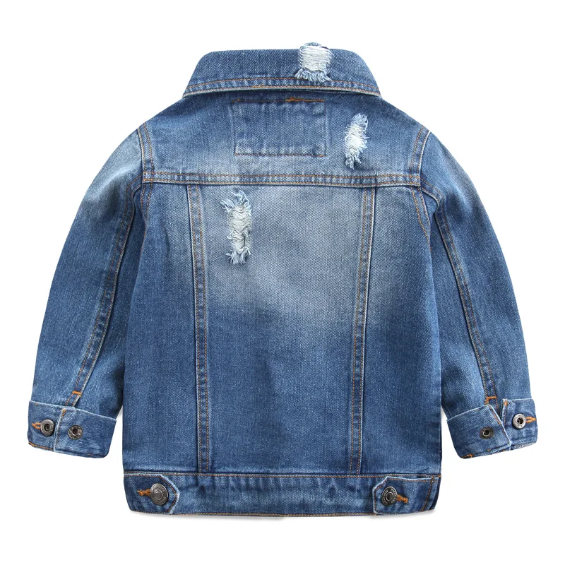 Новинка Весна 2020 детские куртки модные повседневные джинсы для мальчиков