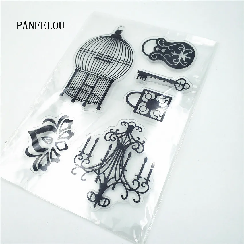 Классическая мебель PANFELOU прозрачный силиконовый штамп/печать сделай сам