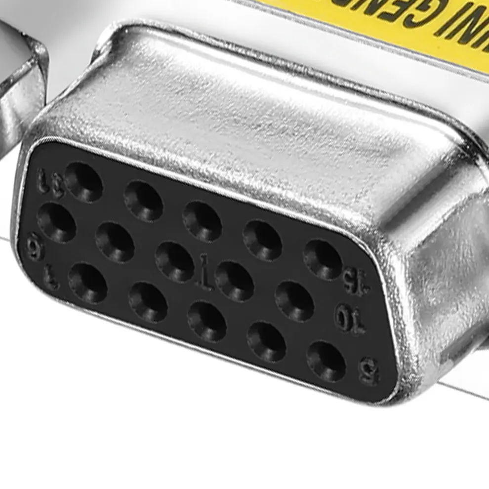 8 шт. оптовая продажа 1 шт./5 шт./10 Новый Женский на VGA HD15 Pin Пол смены конвертер