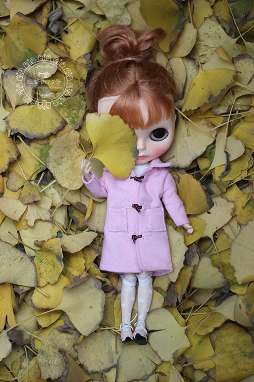 Пальто с роговыми пуговицами для Azone Momoko Licca Pullip Blyth аксессуары для кукол
