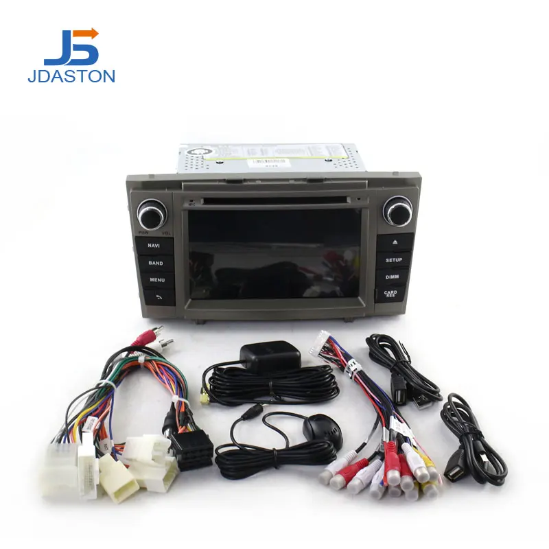 JDASTON Android 10 0 автомобильный dvd плеер для Toyota T27 Avensis 2009 2014 Восьмиядерный 4G + 64G 2 Din