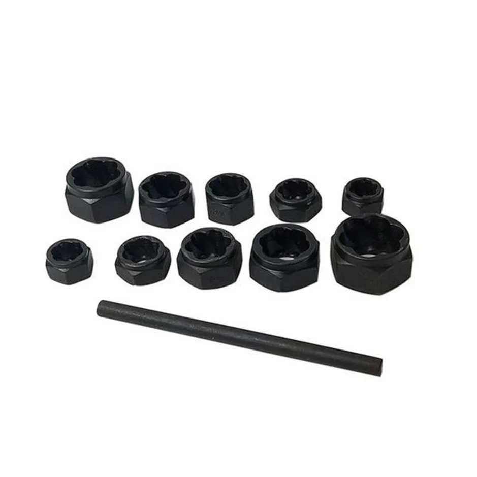 

11-piece broken nut bolt extractor multi-purpose multi-purpose socket head hex screw tool