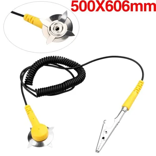 LIXF Зеленый Настольный Антистатический ОУР коврик для заземления 500x606 мм + шнур |